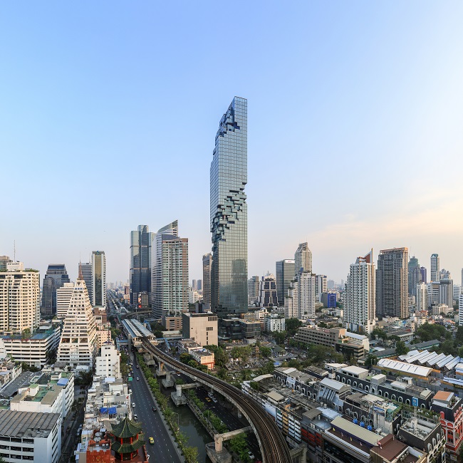 MahaNakhon door Buro Ole Scheeren Group / OMA